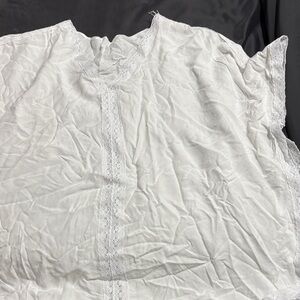 White Lace Trim coverup